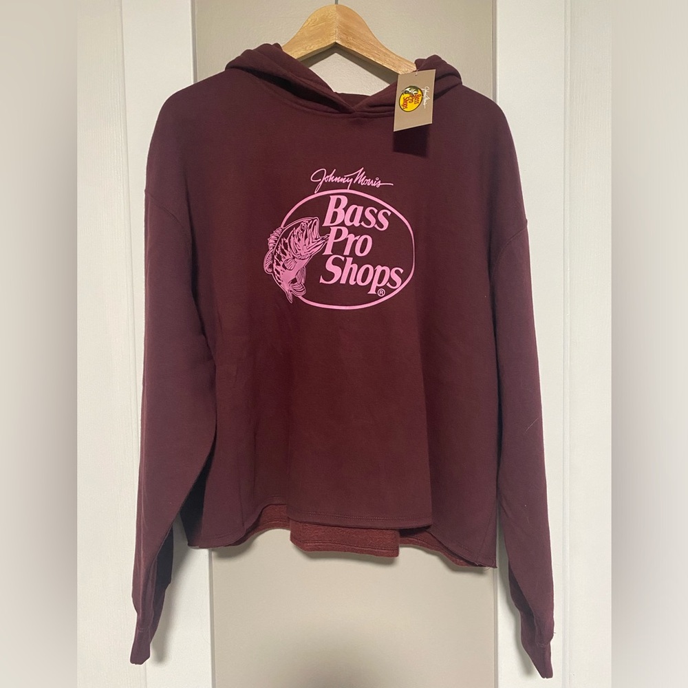 Bass Pro Shops Women's Burgundy Hoodie